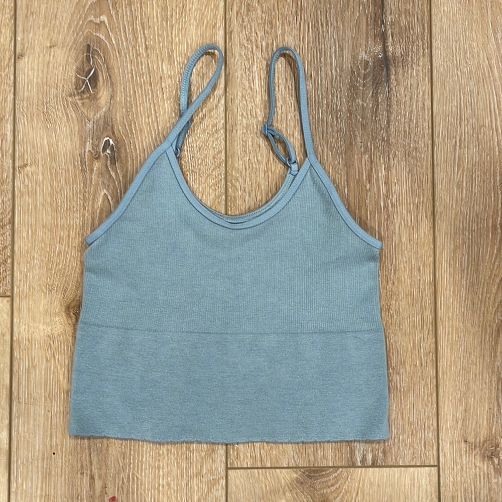 Anthropologie cropped tank top